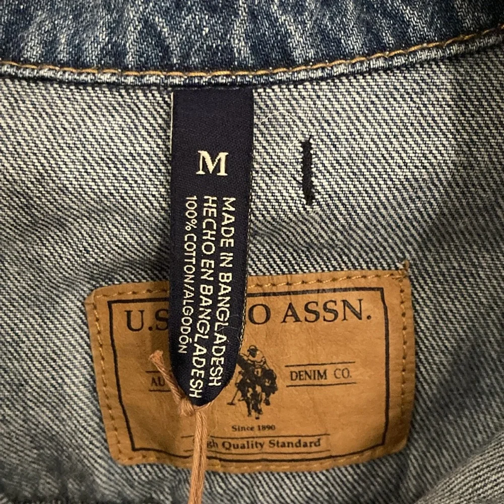 NWT men’s Polo Denim  Jean jacket - Picture 2 of 4